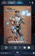 Topps Marvel Collect Topps Finest '24 Color Base - Superior Iron Man