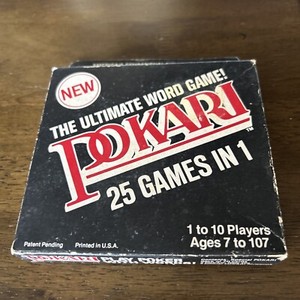 Pokari Ultimate Word Game Card Game NEW 1979 Sealed