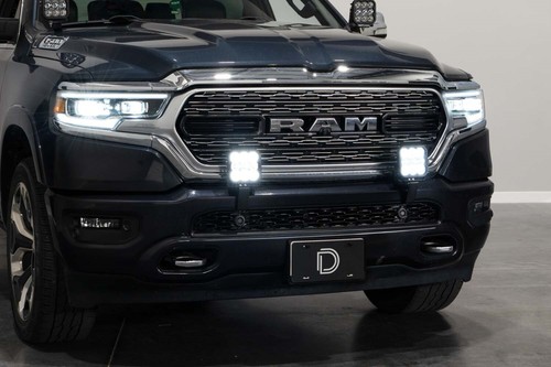Diode Dynamics SS5 Pro Bumper LED Light Pod for 19-24 Ram 1500 - White Combo - Bild 2 von 5
