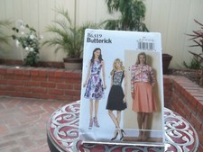 Butterick Ladies Close Fitted Cardigan & Dress Pattern 6319 Uncut, Sizes 8-16