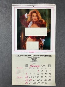 1997 Playboy Playmate Vendor Pinup Calendar Same Days as 2031 Salesman Sample