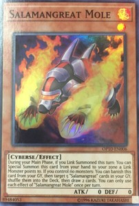 Salamangreat Mole - OP10-EN006 - Super Rare - Unlimited Edition x3 - Near Mint