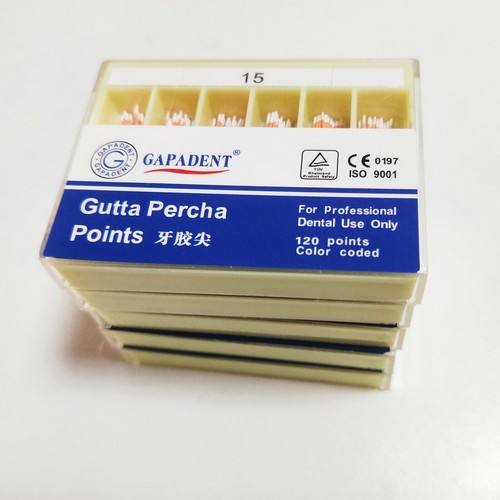 5 Packs Gutta Percha Absorbent Paper Points Root Canal Endo 200points/pack - Picture 12 of 18