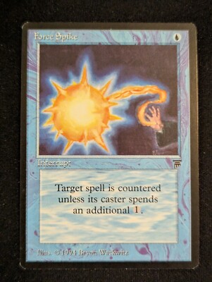 Force Spike - Legends - LP - MTG - Magic the Gathering - Blau - Interrupt