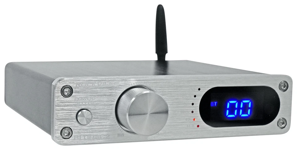 Rockville BLUDAC2S DAC/Bluetooth Amplifier Home Receiver USB/Optical/Sub Out - Image 2 of 4