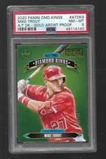 2020 Diamond Kings Mike Trout All Time DIAMOND KINGS PSA 8 Artist Proof #/49