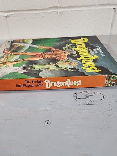 Dragonquest Role Playing Game SPI 2820 Box Set 1980 RARE unpunched And 2 Maps - Picture 16 of 20