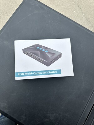 USB MULTI-COMPUTERS SWITCH KVM CABLE SUPPORTS USB 2.0 FOR ANY DEVICE