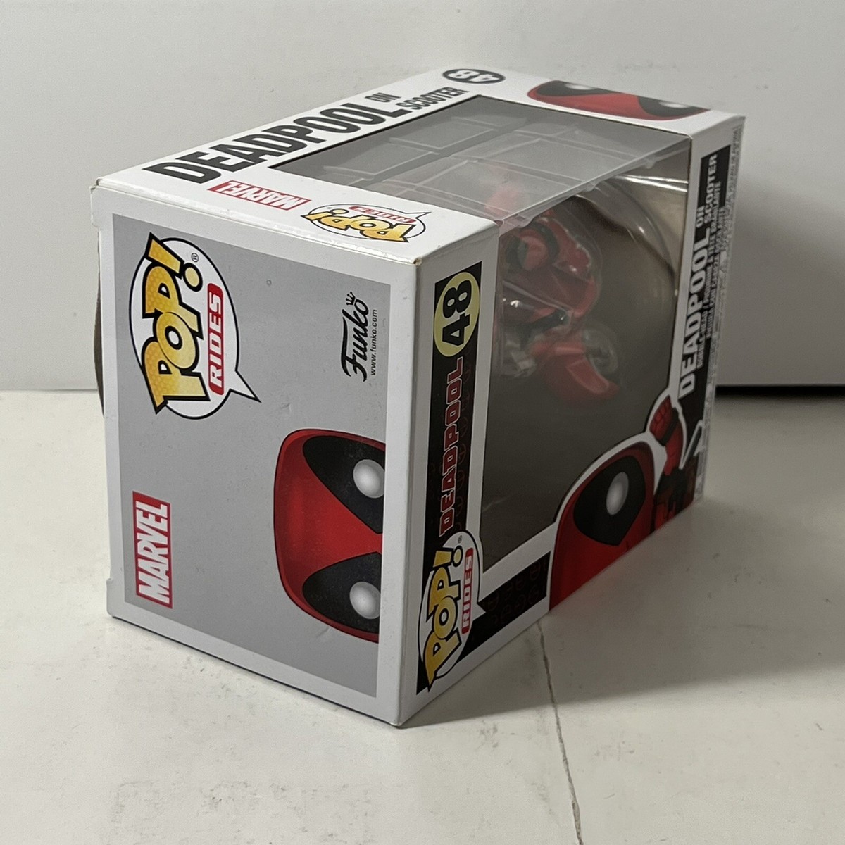Funko Pop! Rides Deadpool on Scooter #48 Marvel Vinyl Figure New