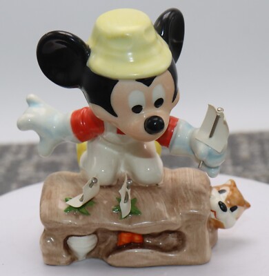 Goebel Mickey Mouse the Gardener Disney 17 220 12 Signed No Box