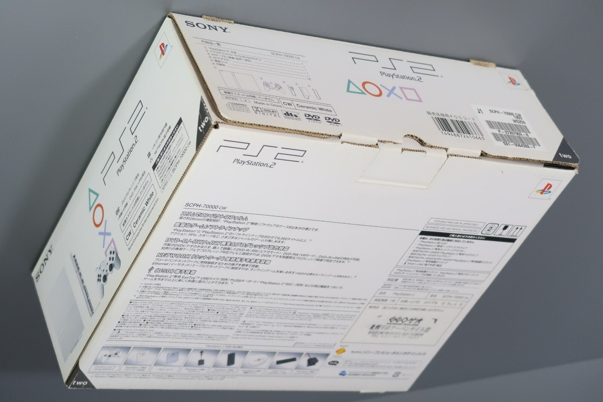 PlayStation 2 (scph-70000 Cw) Console Game.there Is No