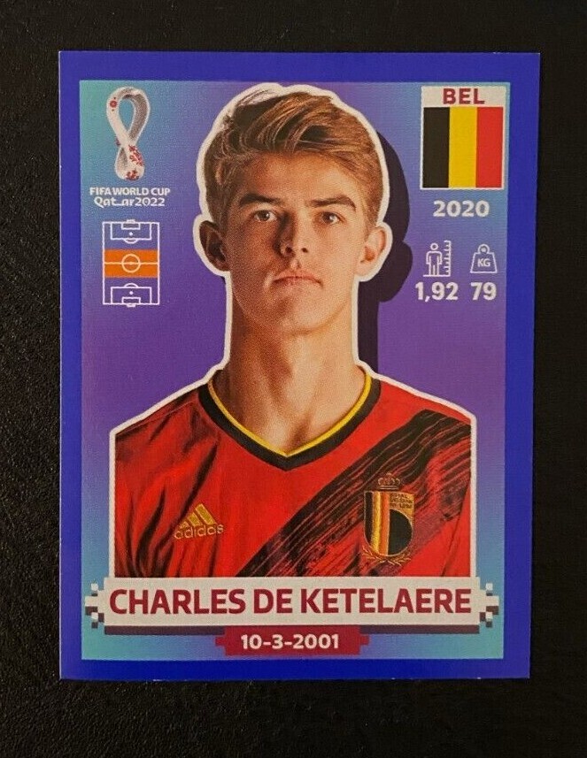 PICK Your Panini 2022 FIFA Qatar World Cup Cards BLUE PARALLEL Group F