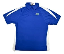 J. America Athletic Mens Florida Gators Blue Polo Shirt New M, L, XL