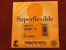THOMASTIK INFIELD SUPERFLEXIBLE 1/4 VIOLIN D STRING - 12DQ