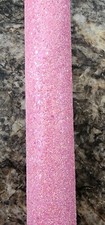 Super Chunky glitter FAUX LEATHER SHEET 8" x 12" 1106447 Bright Pink