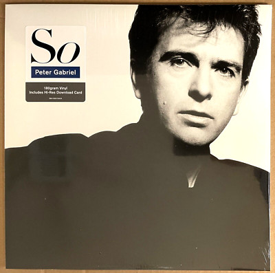 PETER GABRIEL - So (180G Vinyl LP) 2024 Real World PGLPR5 NEW / SEALED