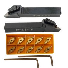 5/8" MVJNR1616H16 + MVJNL1616H16 Lathe Turning Tool Holder +VNMG160404-MA insert