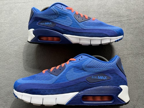Nike Air Max 90 Breathe Hyper Cobalt Größe UK 9 Original Authentic - Bild 3 von 9