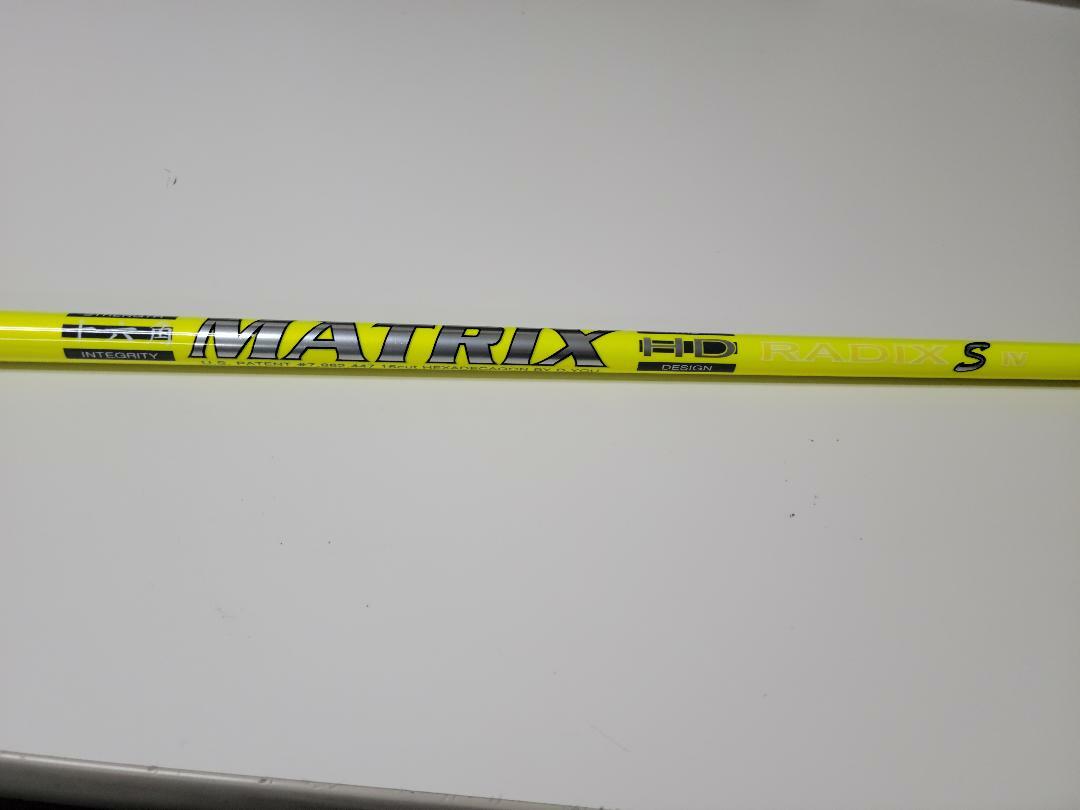 NEW RARE Matrix RADIX S IV YELLOW Graphite Golf Driver/Fairway
