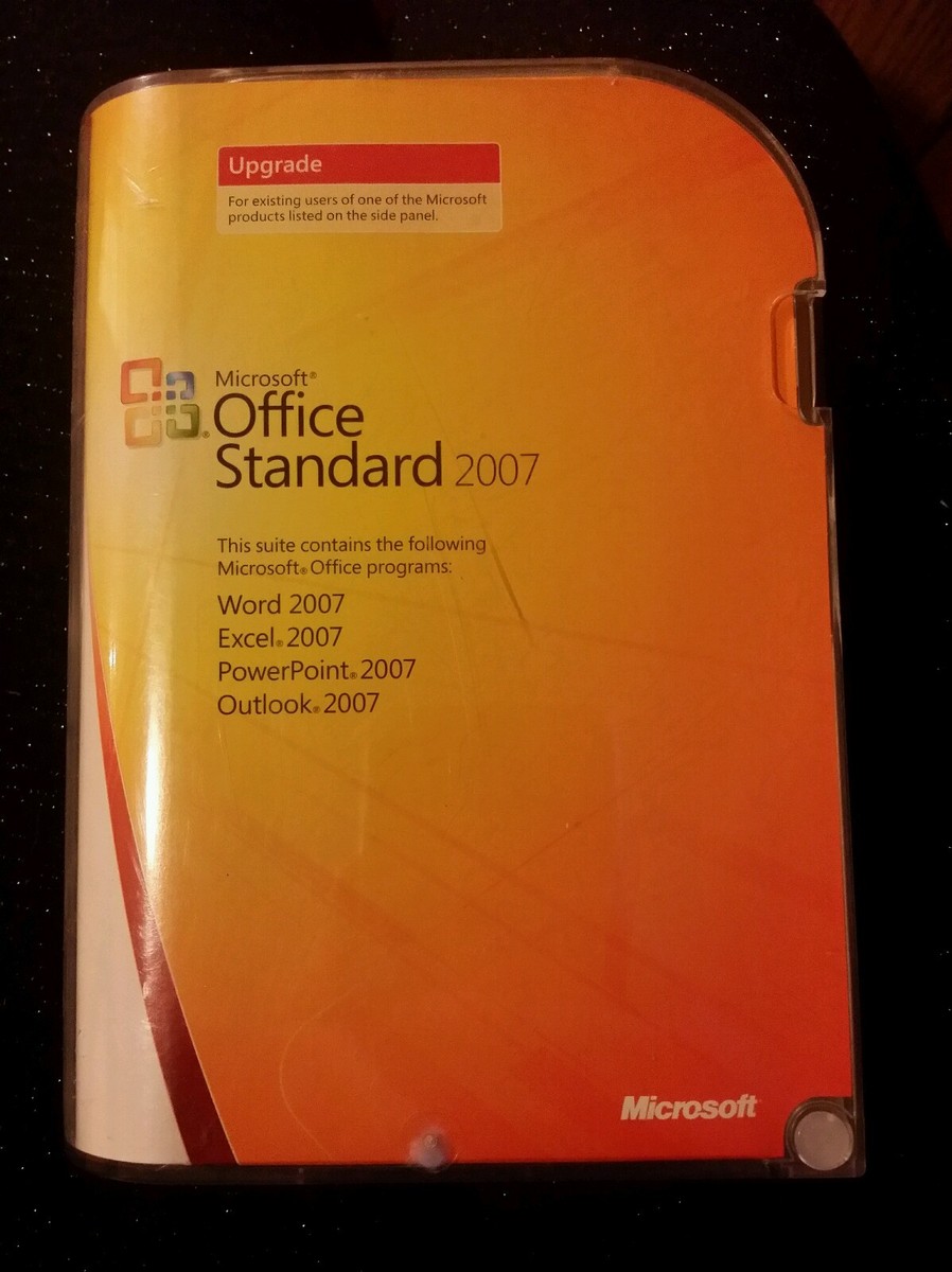 Microsoft Office Standard 2007 Upgrade | eBay