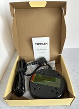 Tessan Power Strip With USB Charger Black Rou...