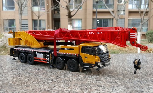 SANY STC800T6 TRUCK CRANE 1/36 scale DIECAST Truck Model Collections - Imagen 5 de 12