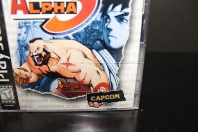Street Fighter Alpha 3 (Sony PlayStation 1, 1999) for sale
