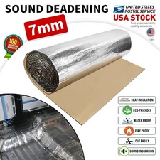 Self-Adhesive 59''x39'' 1x Sound Deadener heat Instionula mat for machine room