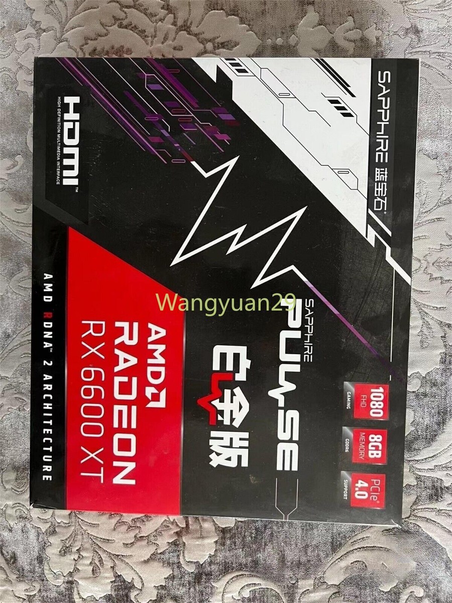 SAPPHIRE PULSE AMD Radeon RX 6600 XT GDDR6 8GB Graphics Card for