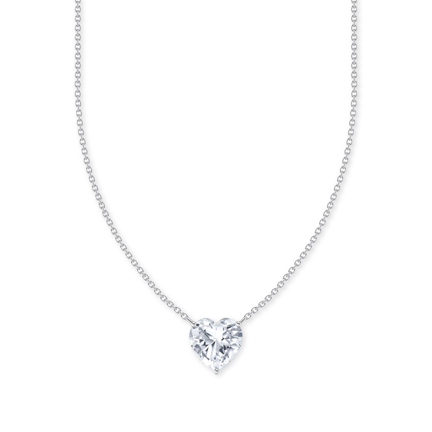 ТОМАС САБО Чмо Дамен-Хальскетт из Циркониевого института Герц-Анхангер Зильбер КЕ2211-051