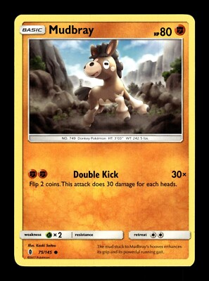 mudbray pokemon card Mudbray Card - Celestial Guardians