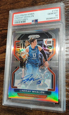 2022 Prizm WNBA Lindsay Whalen SIGNATURE #178 SILVER AUTO PSA 10! POP 4!