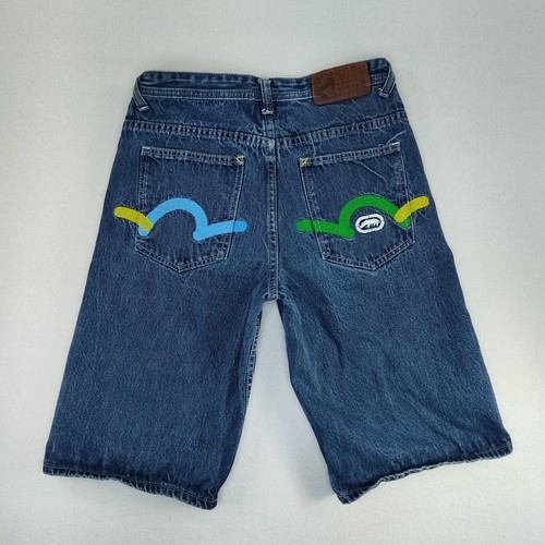 ✅🩳🆒🚨Ecko Unltd Jean Shorts Boys Size *18 Rawthentic Width 27in 📸SEE PICS📸📏 - Picture 2 of 23