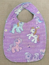 MY LITTLE PONY G3 Baby Bib Minky Back Cloth Drool Bib