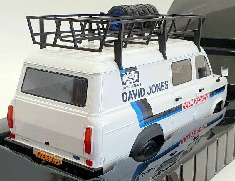 MODELLINO CAMION 1:18 IXO VAN FURGONE FORD TRANSIT MK2 1979 AUTO RALLY DIE CAST - Immagine 4 di 4