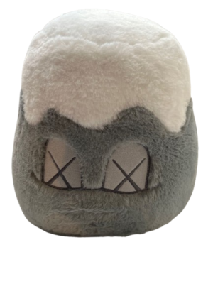 KAWS HOLIDAY Mount Fuji Plush Grey Unused With original box KAWS HOLIDAY Mount Fuji Plush Grey Unused With original box