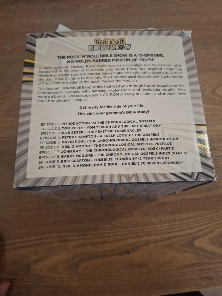 Michael Rood's Rock N Roll Bible Show 10 Blu Ray Set Wednesday Night Bible Study - Image 3 of 4