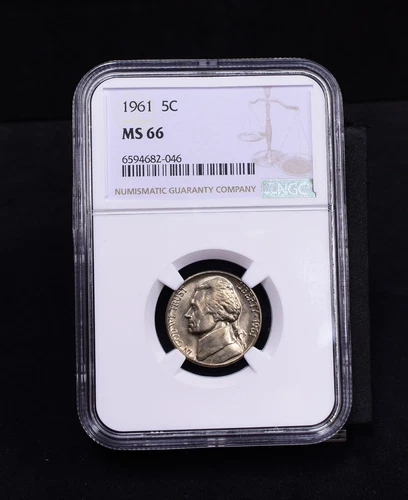 1961 Jefferson Nickel - NGC MS66 (#57272-L)