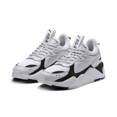 black and white puma rsx