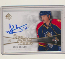 2011-12 SP Authentic Sign Of The Times AUTO Jack Skille Florida Panthers