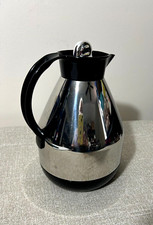 Alfi Cromo y Negro Jarra Térmica Contenedor de Café Hecho en Alemania
