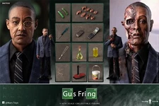 Mars Toys MAT010 1/6 Gustavo Gus Fring Collectible Action Figure Toy Double Set