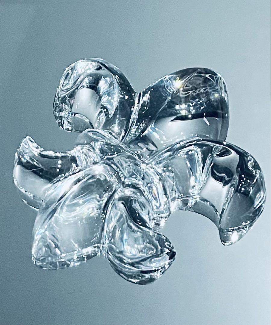Baccarat 蝶と蔓のクリスタルアート Baccarat 蝶と蔓のクリスタルアート