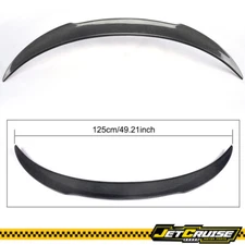 Fits 15-21 Benz C Class W205 Coupe FD Style Carbon Fiber Rear Trunk Spoiler CF