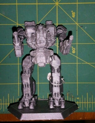 6R Warhammer mech plastic 4'' tall 1/150th scale 