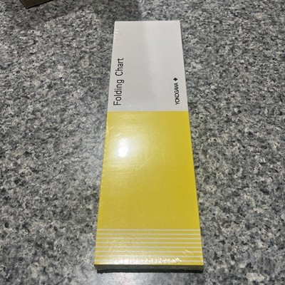Yokogawa Folding Chart Paper  1 Unopened Box. Chart Number B9619AH.