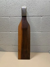 Vintage Fish Scaling Cleaning Board Wooden  24” With Metal Clip