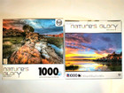 Lot Of 2 Natures Glory 1000 Pc Puzzles — photo 1