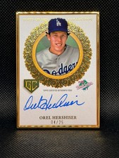🔥Orel Hershiser 04/25 Gold Framed Autograph 2025 Topps GIlded Champions GCH-OH