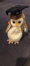 Wise Owl Ty Beanie Babies Authentic Vintage